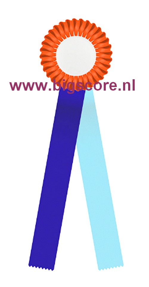 R 01 Multi 1-Ringsrozet Ø 10,5 cm L: 30 cm Blanco met optie Full Colour 50 mm afslag